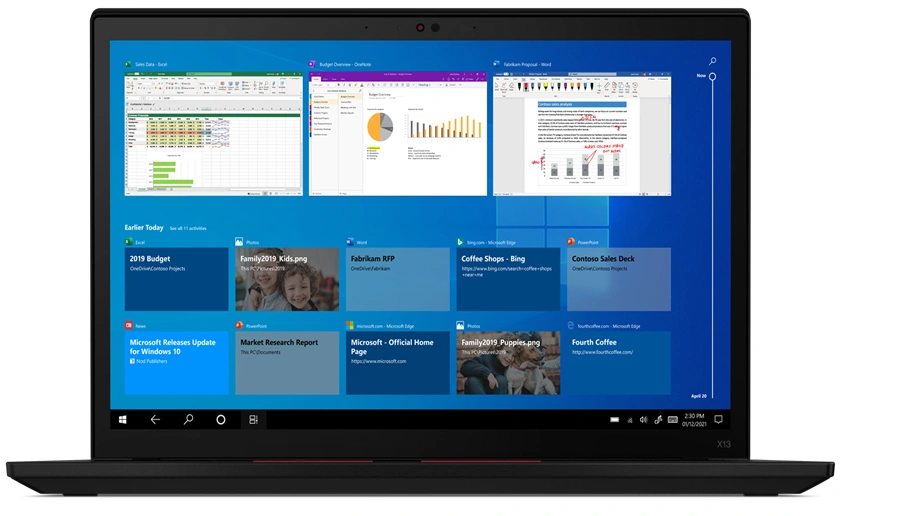 Lenovo ThinkPad X13 G2 i3-1115G4 3.0-4.1  Ghz 13.3'' WUXGA 512GB SSD 8GB RAM